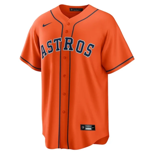 Yordan alvarez houston astros nike alternate replica player jersey Orange M