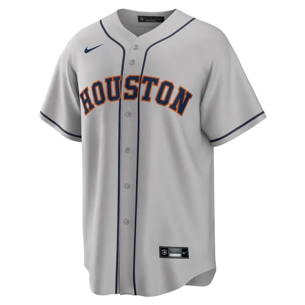 Yordan alvarez houston astros nike road replica player jersey Gray M