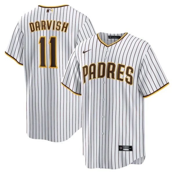 Yu darvish san diego padres nike home replica player jersey White