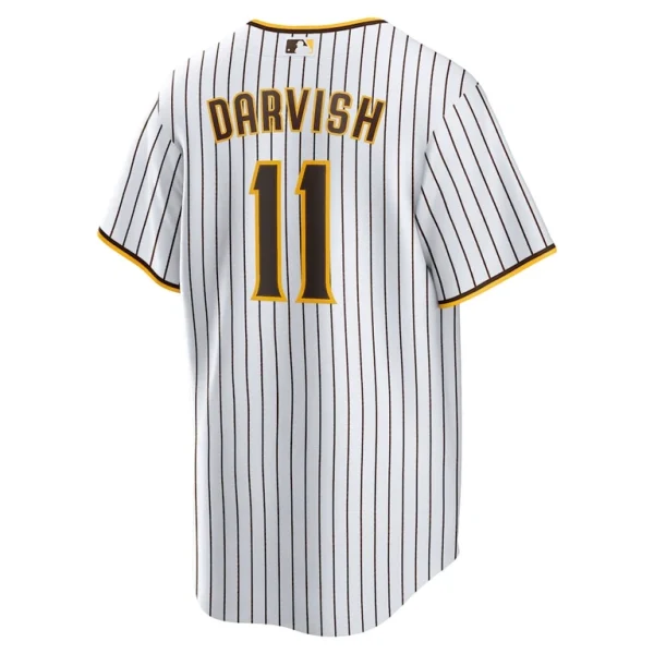 Yu darvish san diego padres nike home replica player jersey White L