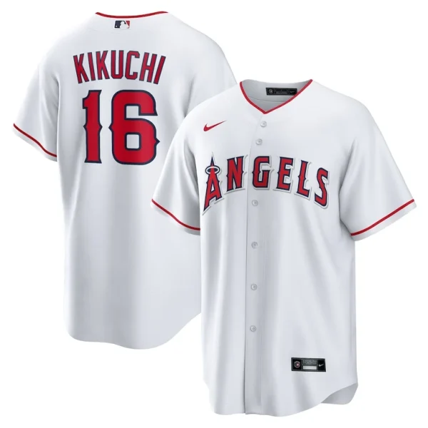 Yusei kikuchi los angeles angels nike home replica jersey White