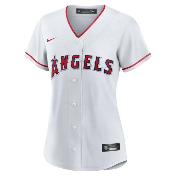 Zach neto los angeles angels nike womens home replica jersey White M