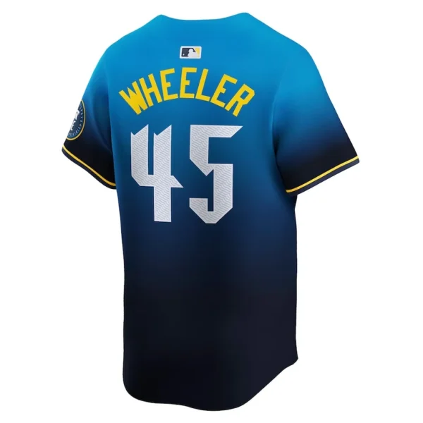 Zack wheeler philadelphia phillies nike city connect limited jersey Blue L